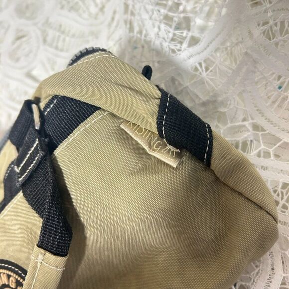 Kipling Mini Y2K Handbag Olive Green & Black - Picture 7 of 14